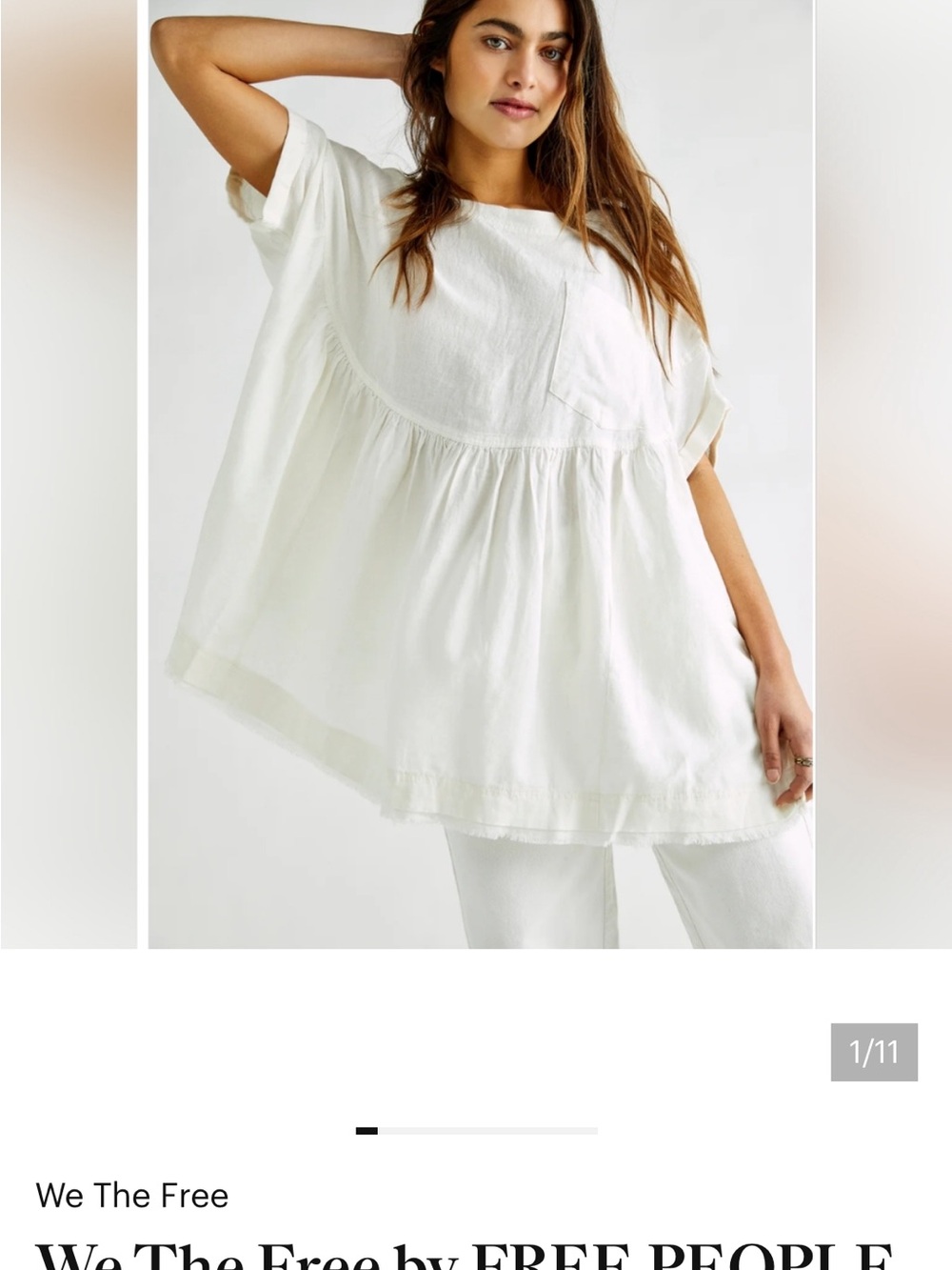 We The free moon city top